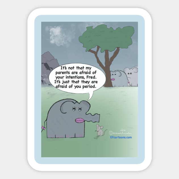 Enormously Funny Cartoons Dating Issues Sticker by Enormously Funny Cartoons